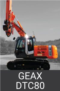 Geax Compact Piling Rigs DTC80